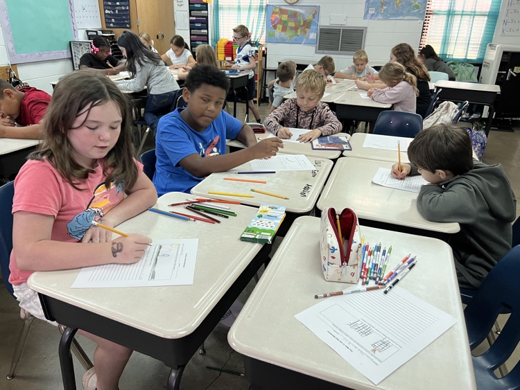 Students learning
