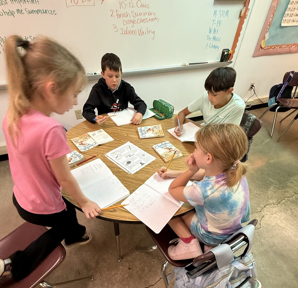 Students learning