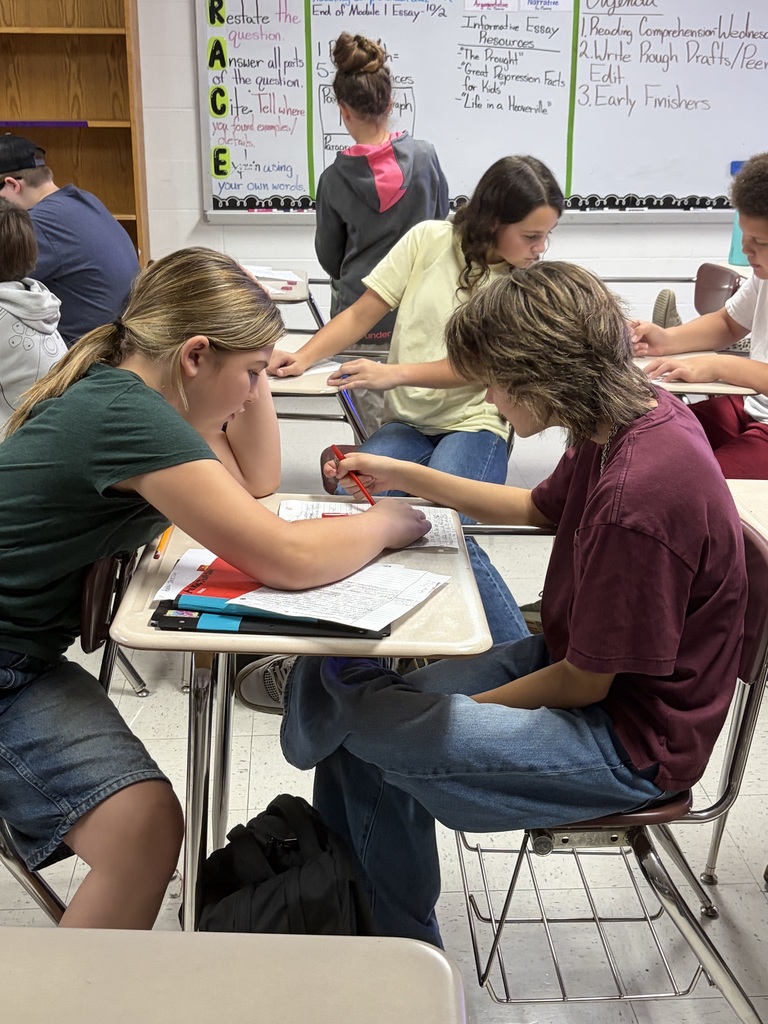Students in Ms. Jenkins’ class have been working on their informative essay rough drafts about thStudents in Ms. Jenkins’ class have been working on their informative essay rough drafts about the Great Depression. Today they worked on peer editing each other’s work!e Great Depression. Today they worked on peer editing each other’s work!