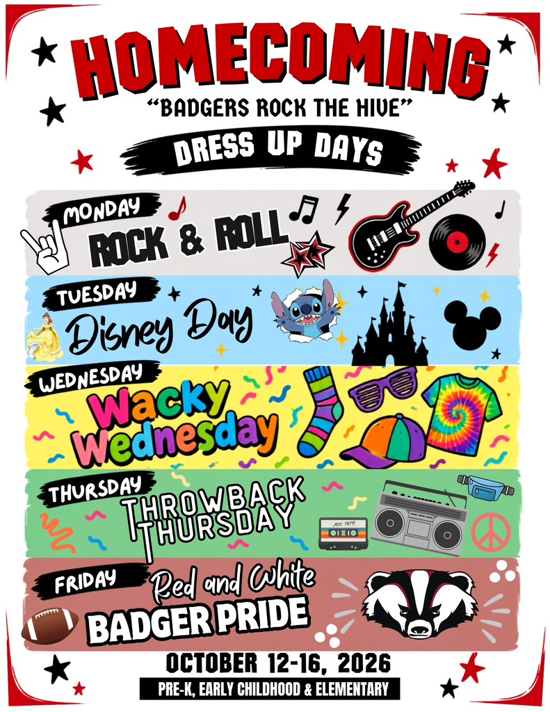 Homecoming Dress-up Days