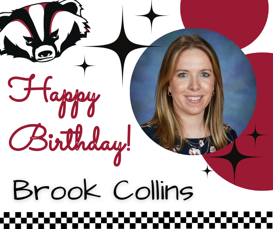 Happy Birthday to para educator, Brook Collins!
