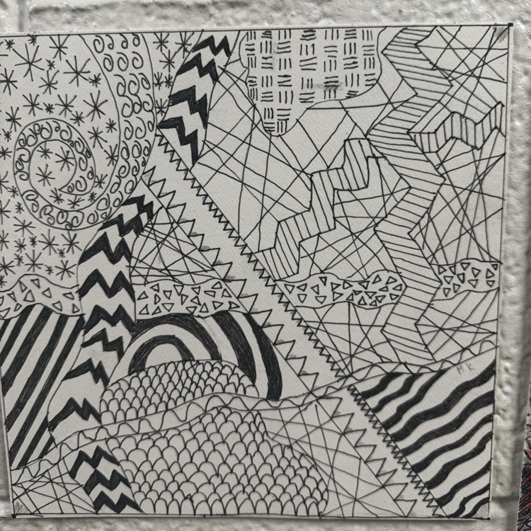 Zentangle art