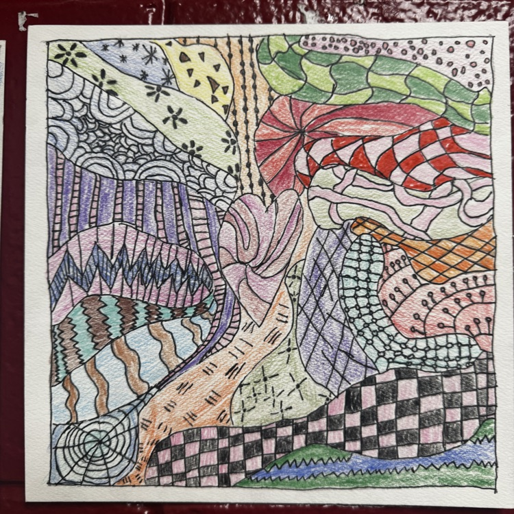 Zentangle art