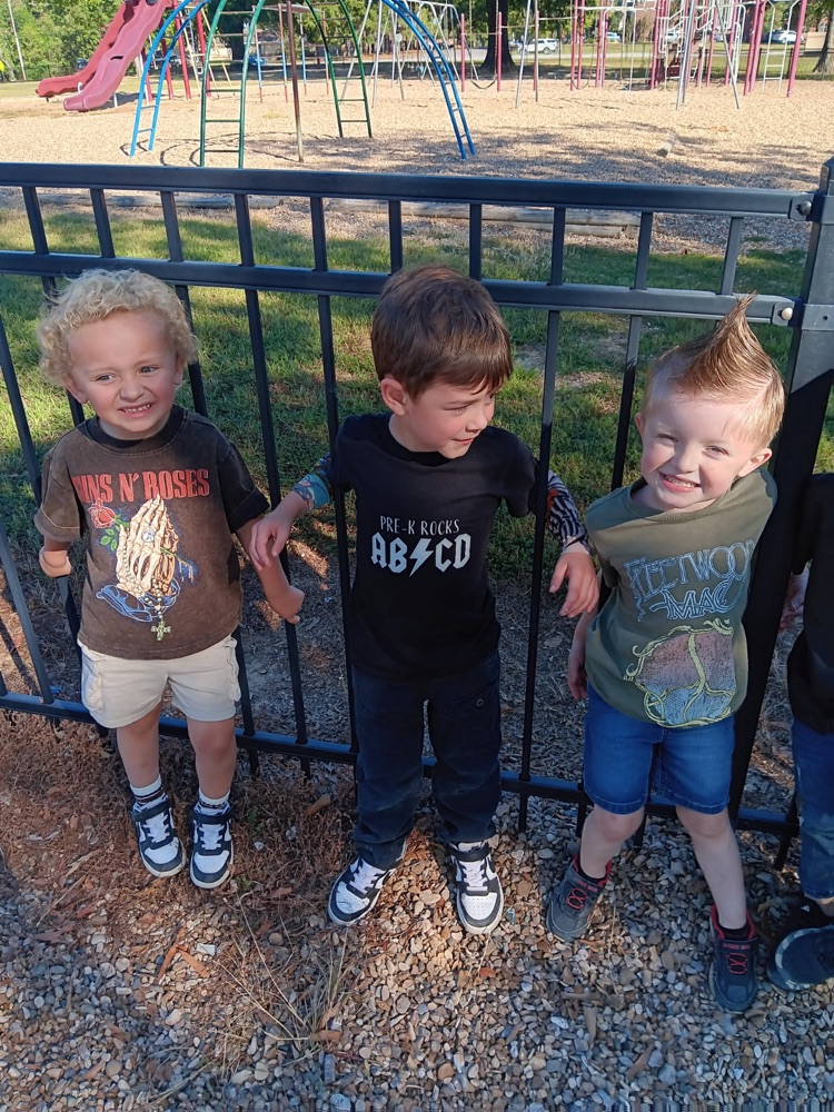 students dressed up in rock and roll 