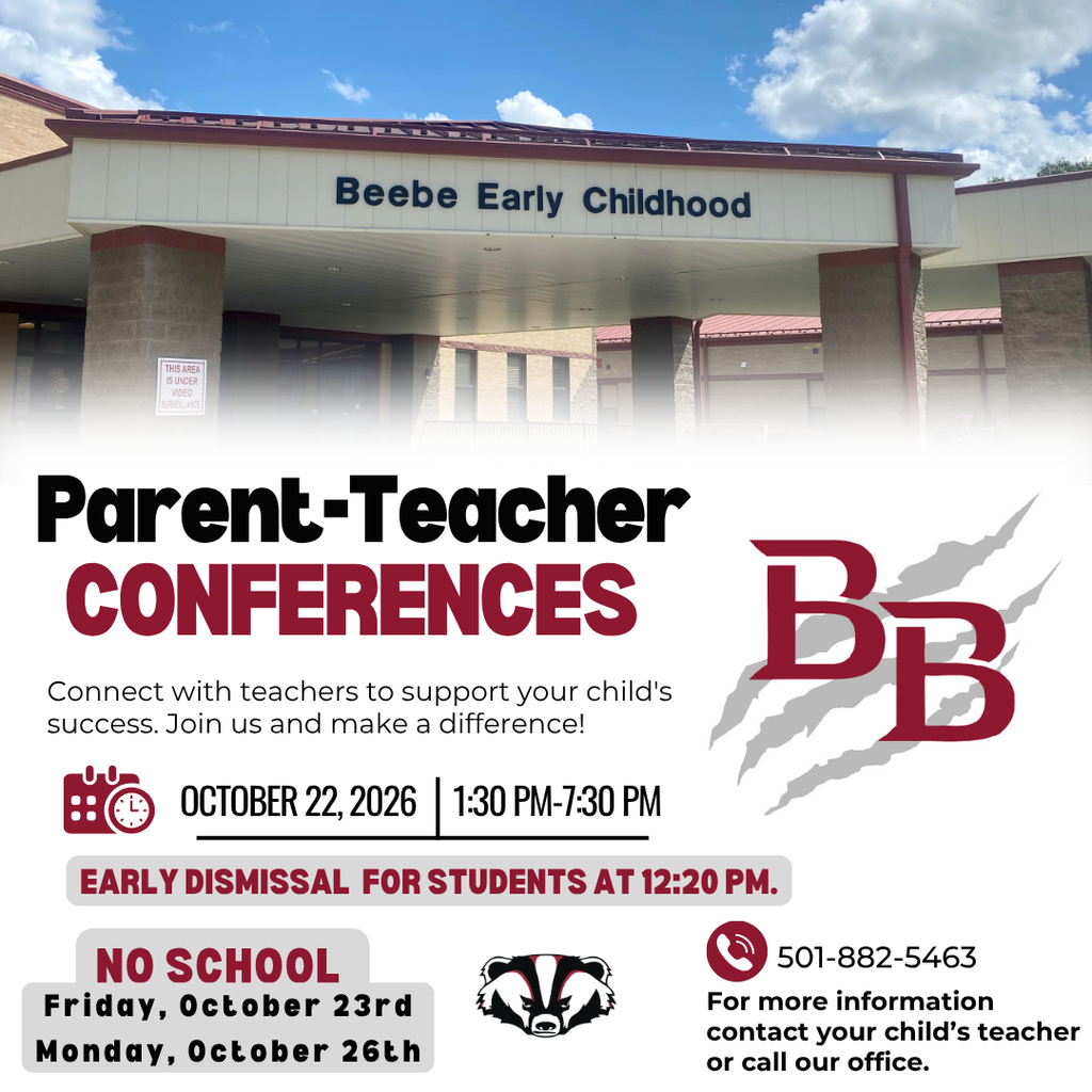 Parent Teacher Conferences are Thursday, October 22, 2026.