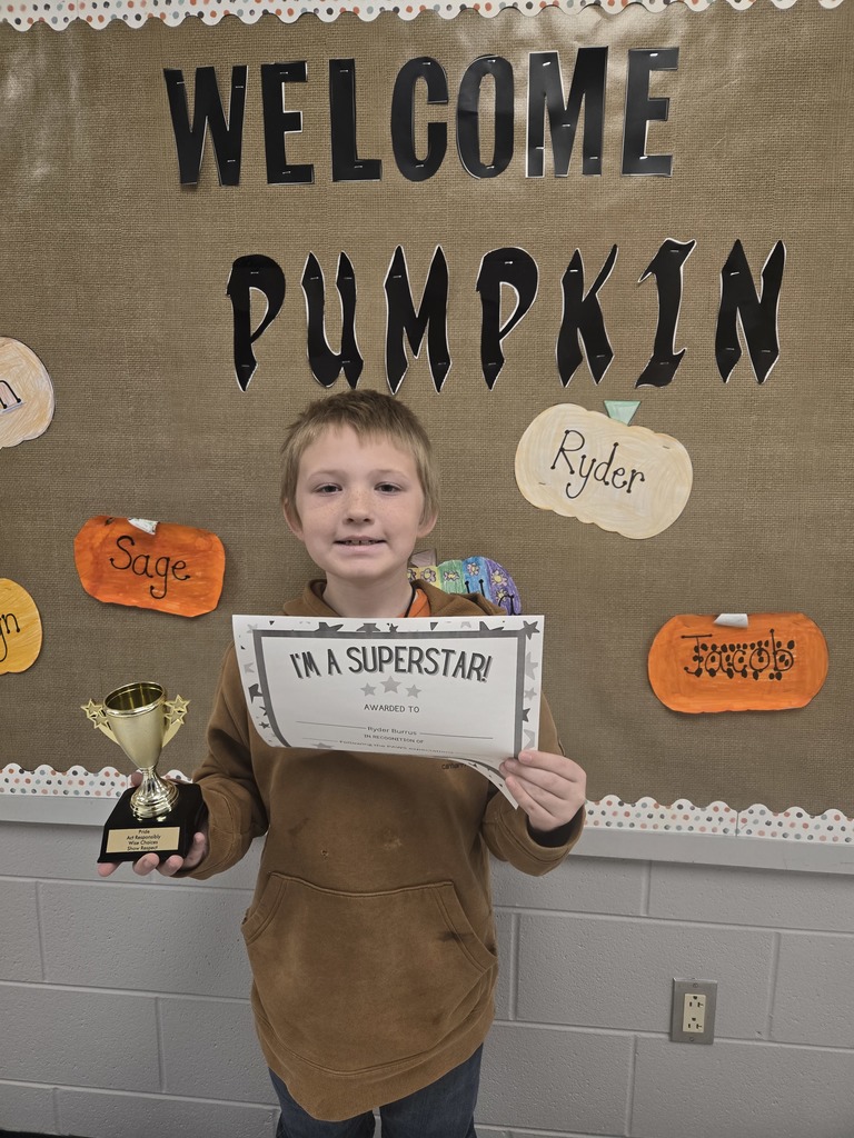 Star Student of the Week: Ryder Burrus