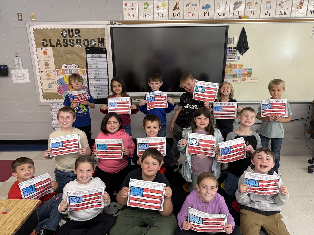 Miss. Fearday's 2nd grade class!