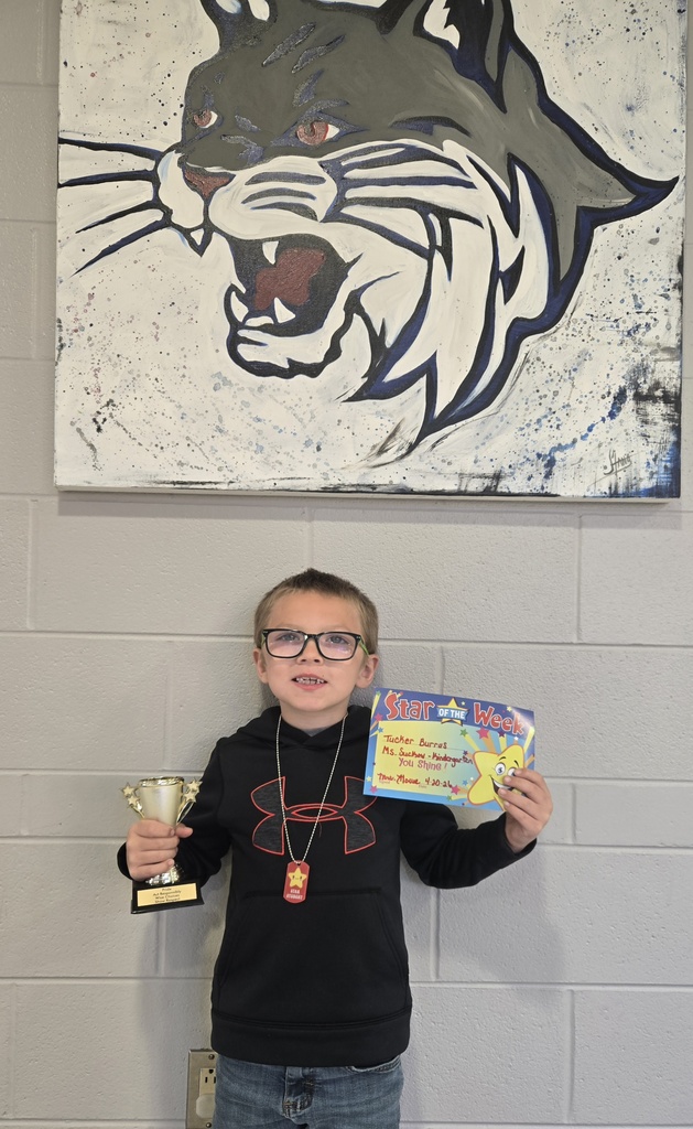 STAR STUDENT OF THE WEEK:  Tucker Burrus!