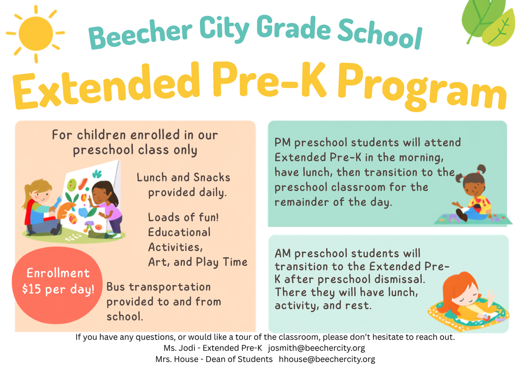 Extended Pre-K Program 26-27