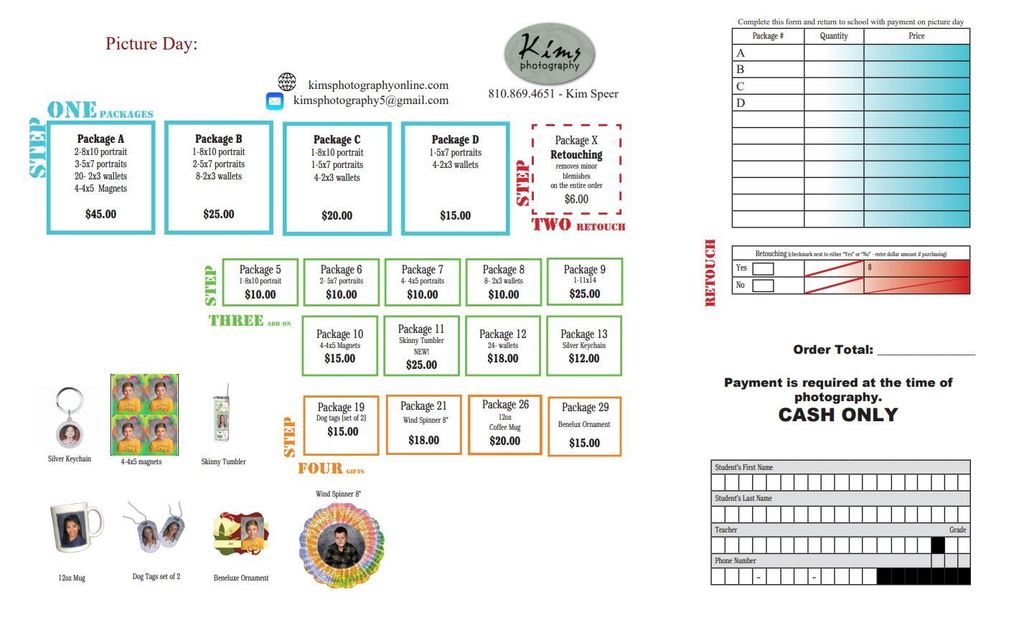 Picture Day Form 9-24