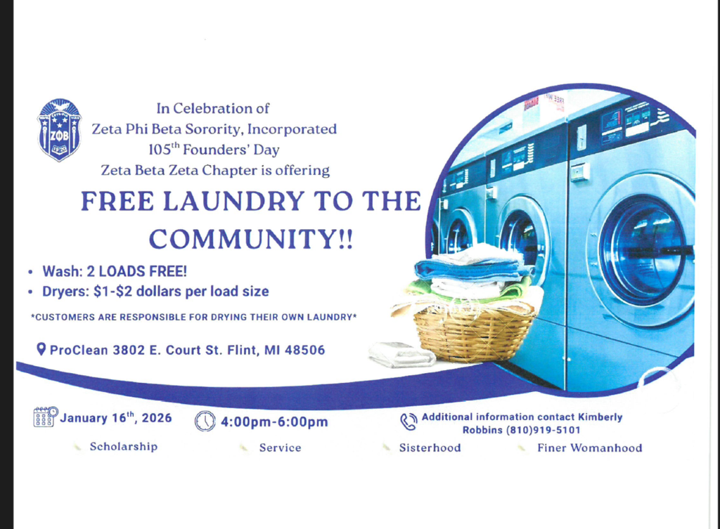 Free Laundry Community Event 