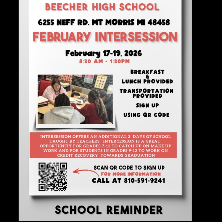 February Intersession Flyer