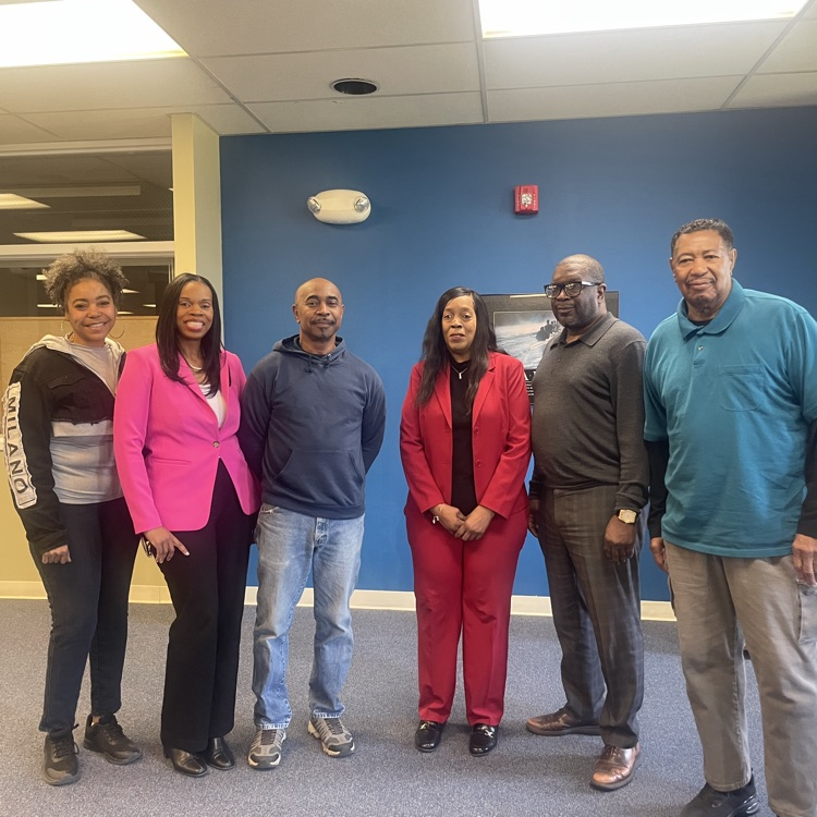 Board members recognizing the STEAM Teacher and Culture Plan Facilitator