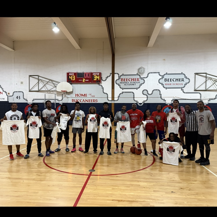 gym staff vs. student basketball game