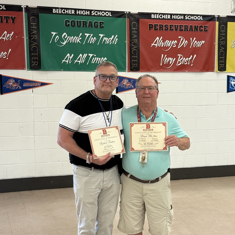 pictures of Fenton and McNeir retirement