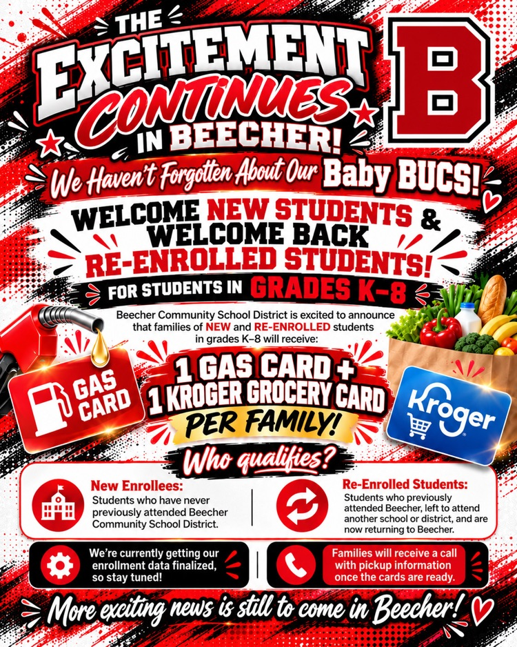 baby Bucs flyer