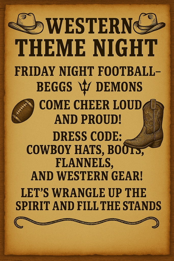 western night theme 