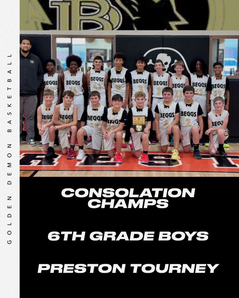 6th grade boys consolation champs
