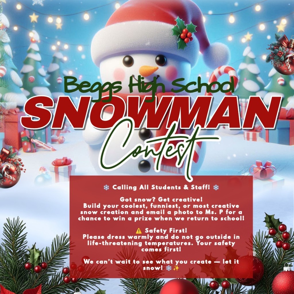 Build a snowman contest