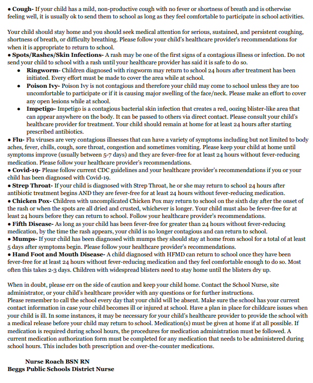 when to keep child home 2 