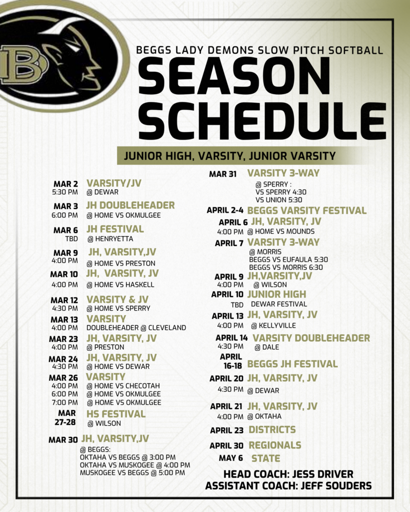 2026 Slowpitch Season