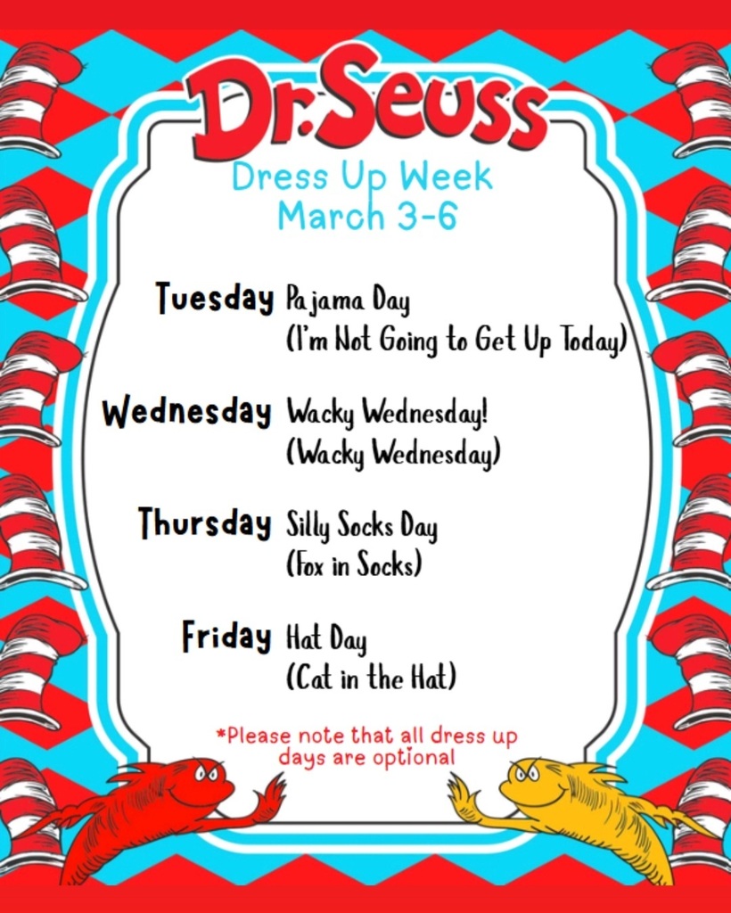 BES Dr. Seuss Week