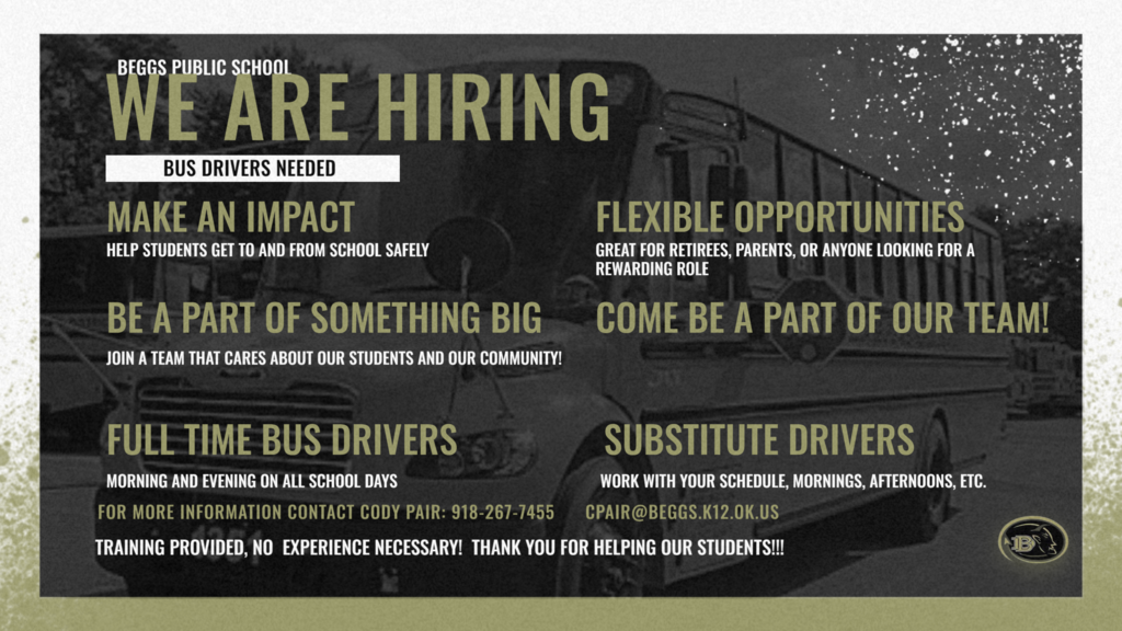 bus drivers needed 