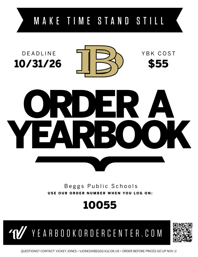 Order your yearbook by Oct. 21. $55