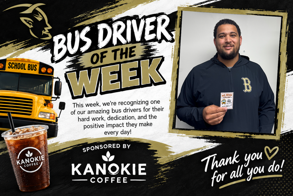 Coach Coby Love Bus Driver of the Week