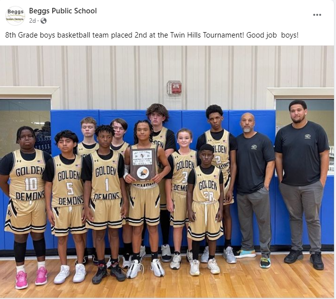 8th grade boys basketball runner up