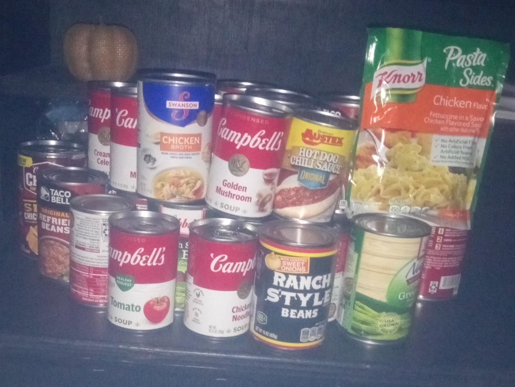 canned food 