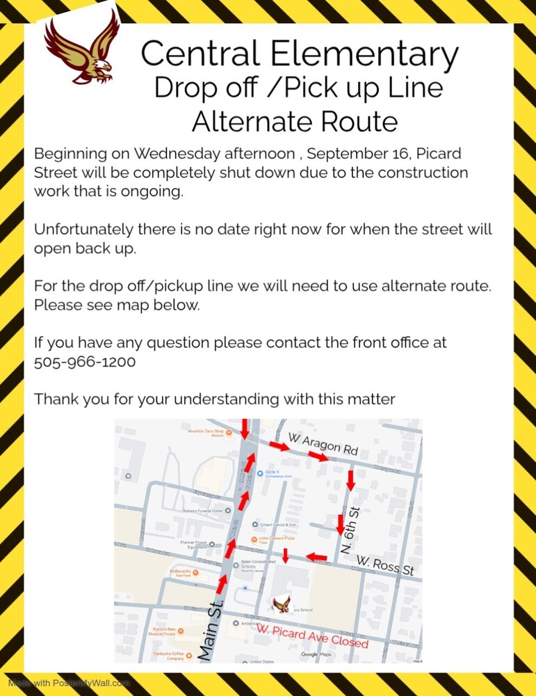 Construction Alternate Route