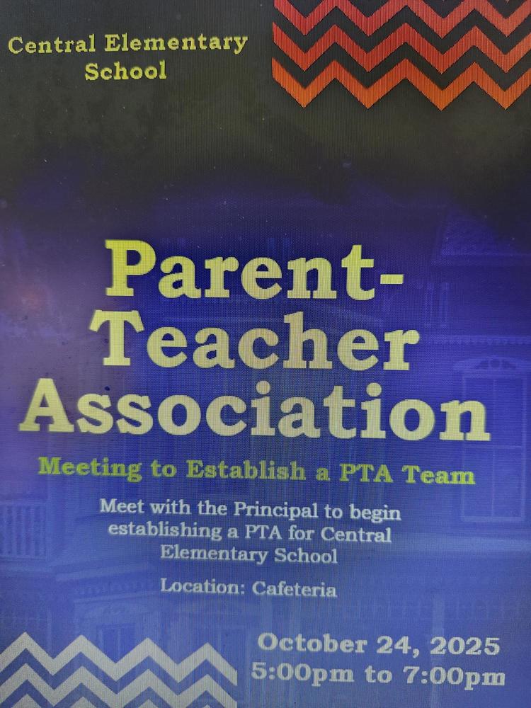 PTA Meeting October 24th
