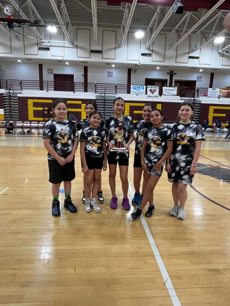 Girls 2nd Place Basketball team