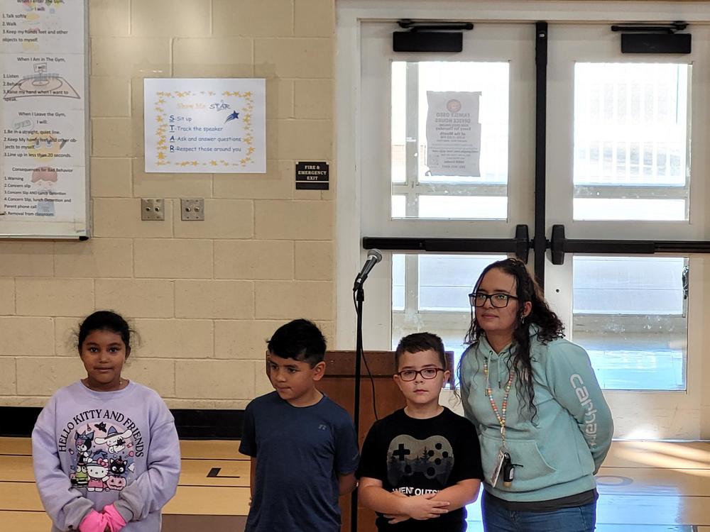 Spelling Bee Winners 4th grade