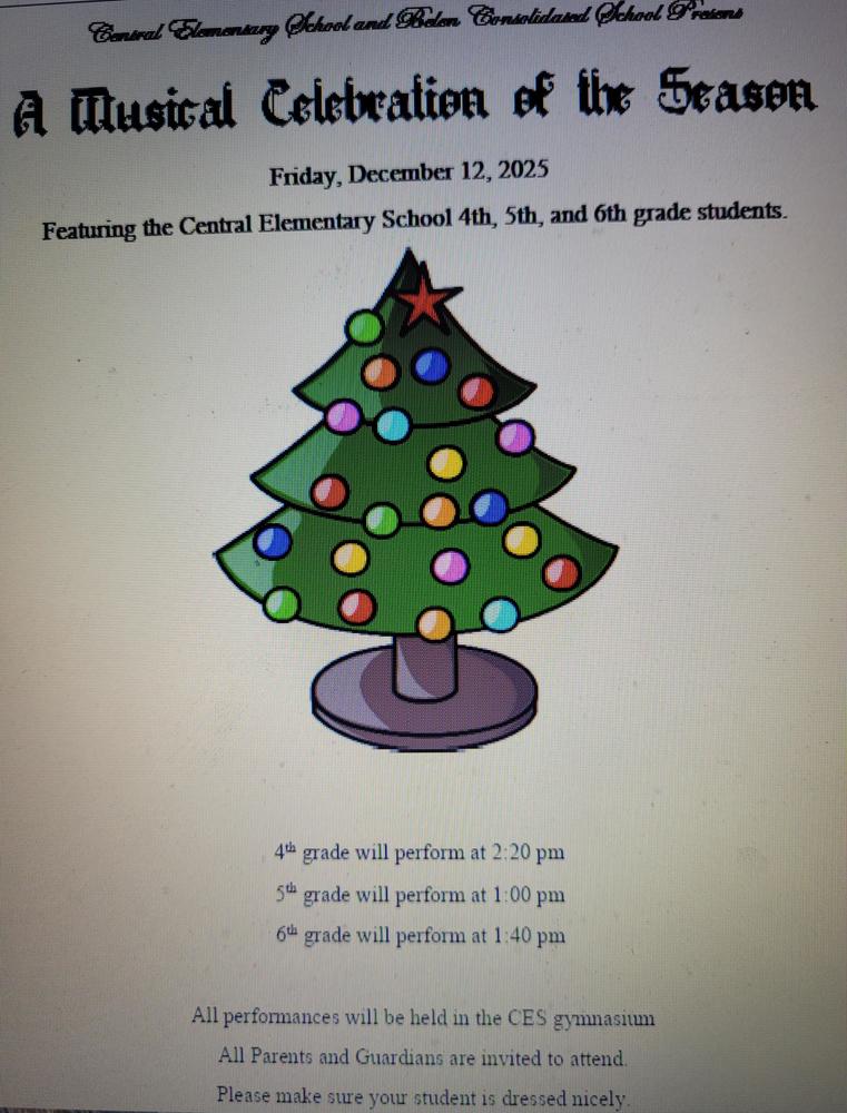 Winter Concernt December 12th