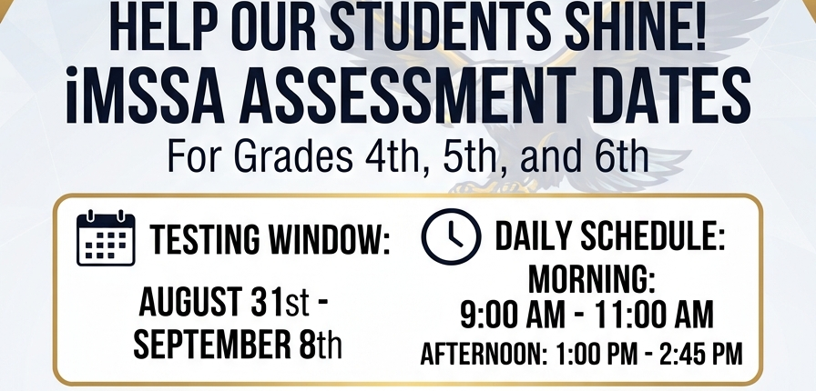 IMSSA testing August 31st