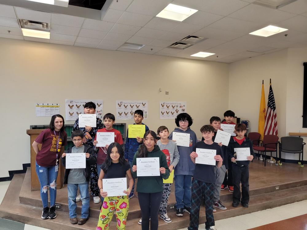 Perfect Attendance Dec 2025