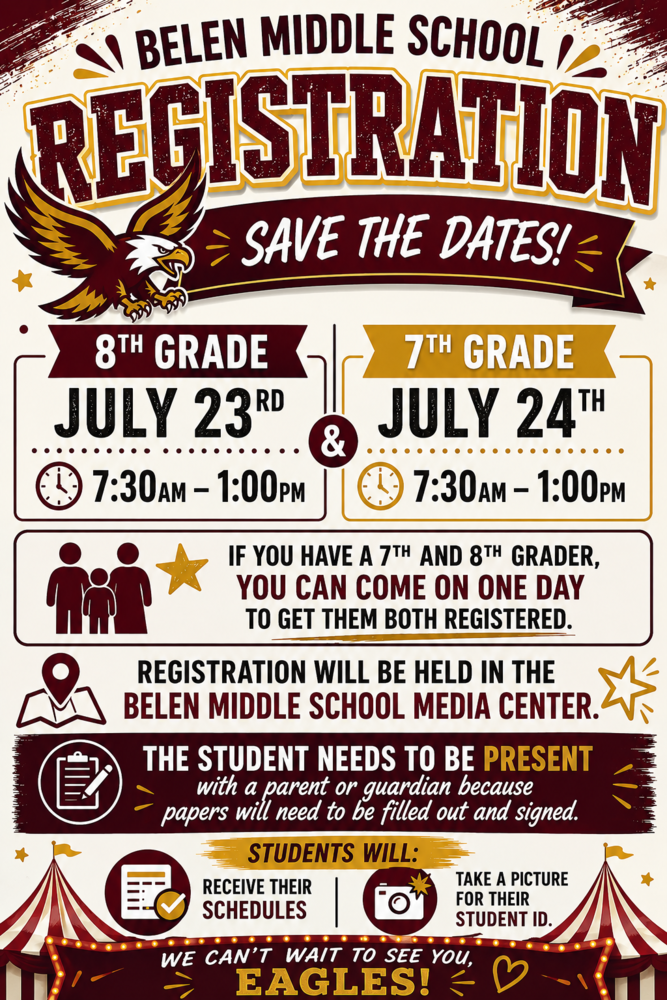 Registration and Schedule Pick Up Information