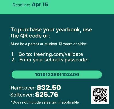 Yearbook Ordering Information