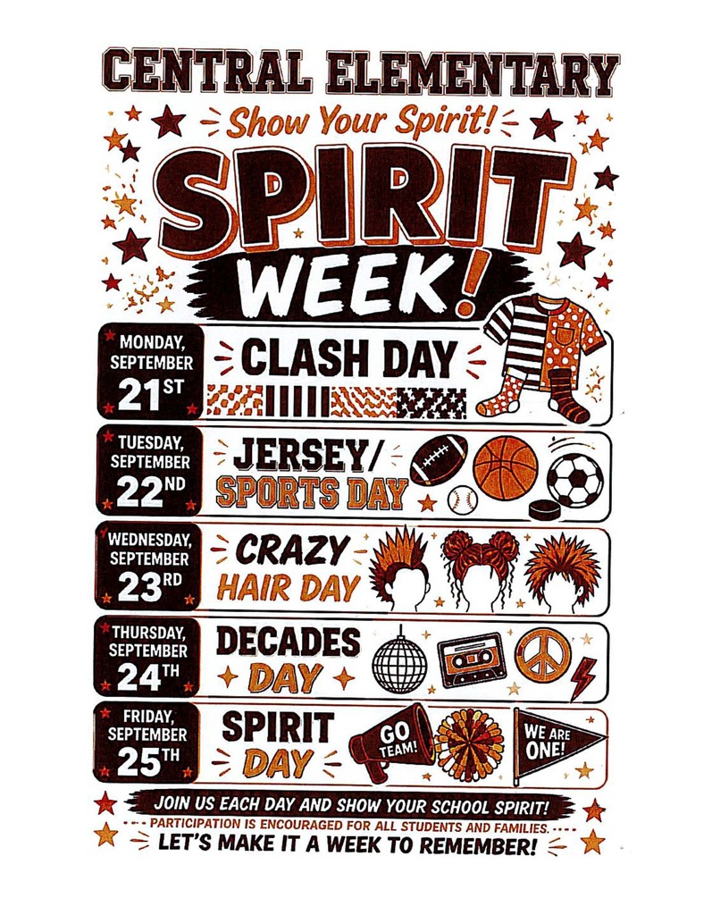 Spirit Week September 26-27
