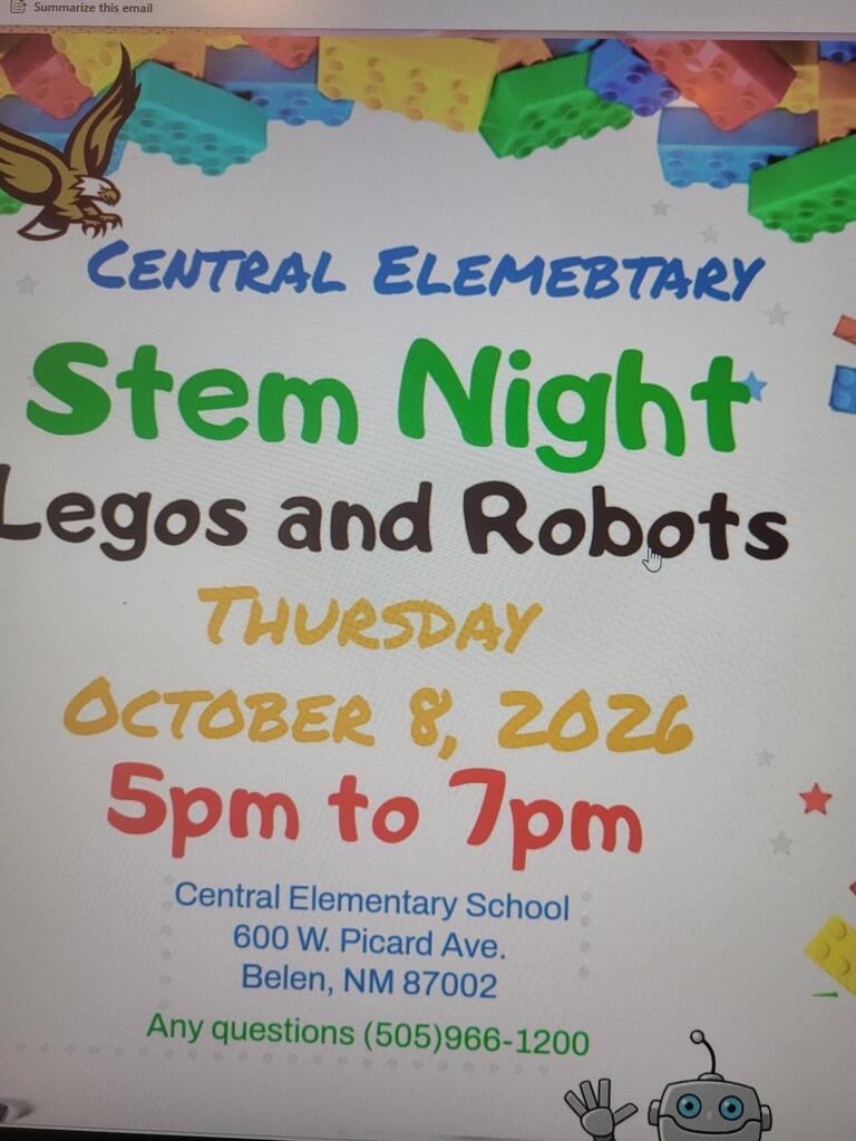 STEM Night Oct. 8, 2026