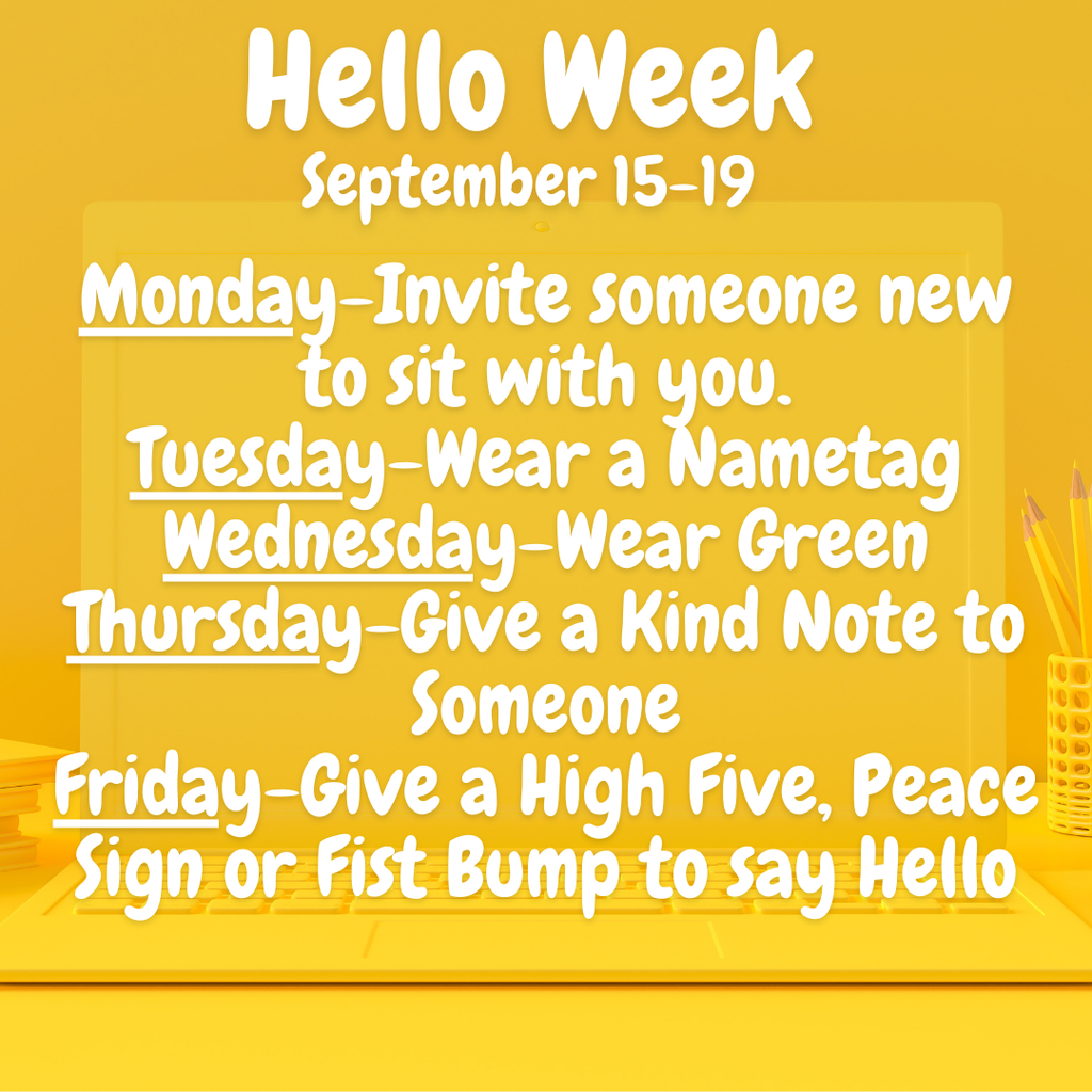 hello week