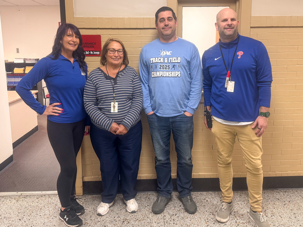Bellaire Big Reds go BLUE to show support and raise awareness for Child Abuse Prevention Month. Staff and students supported the cause by wearing blue and displaying blue pinwheels.
