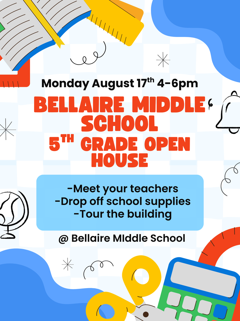 BMS 5th grade open house.