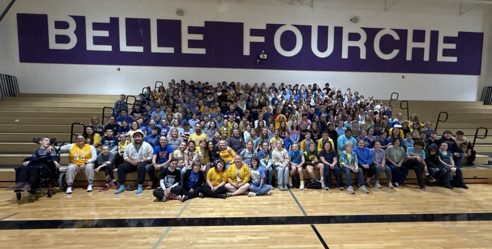 United Through Yellow and Blue