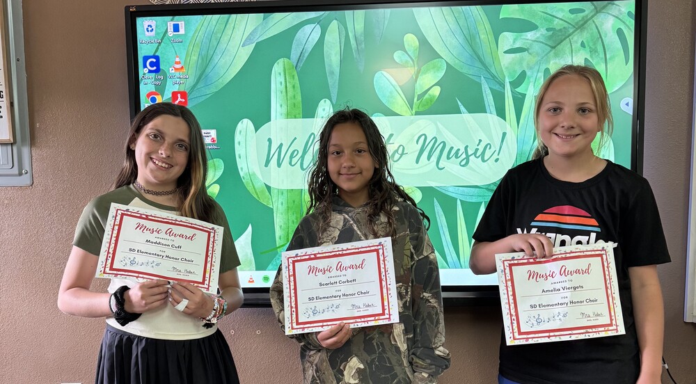 Honor Choir participants