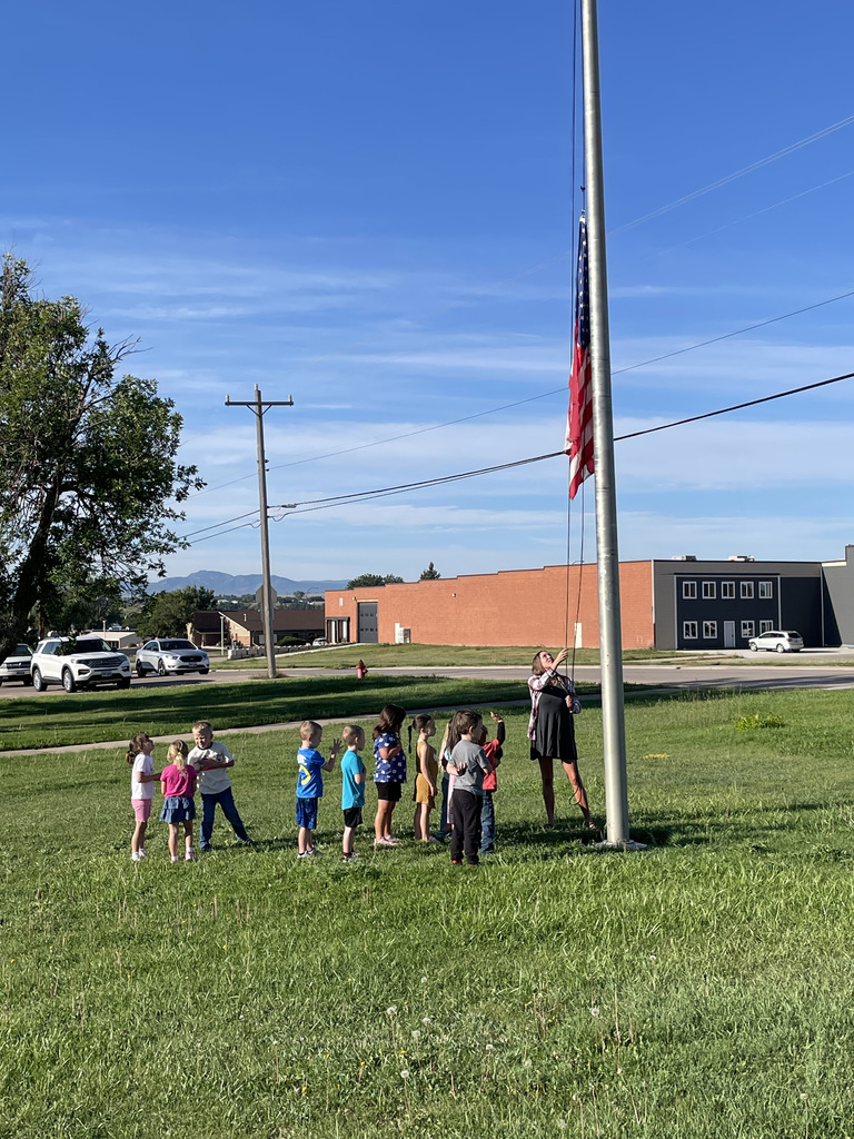 Kindergarten Flag Raising