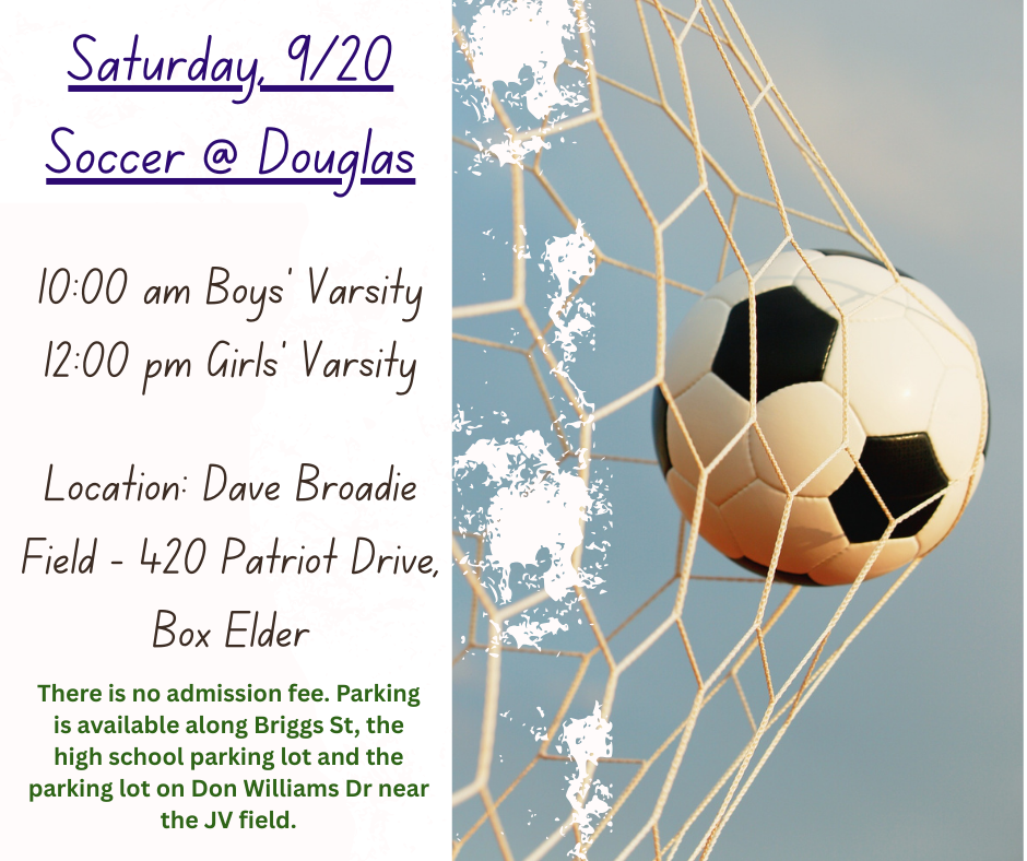 9-20-25 Soccer @ Douglas