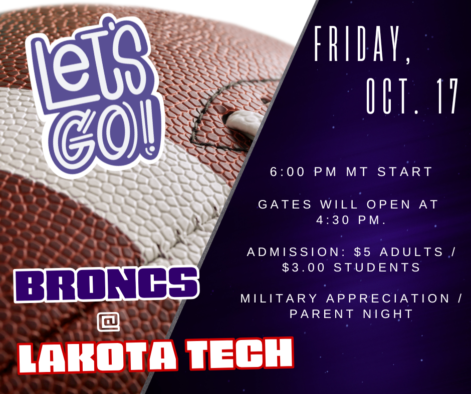 10-17-25 Varsity Football @ Lakota Tech